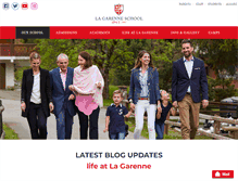 Tablet Screenshot of la-garenne.ch